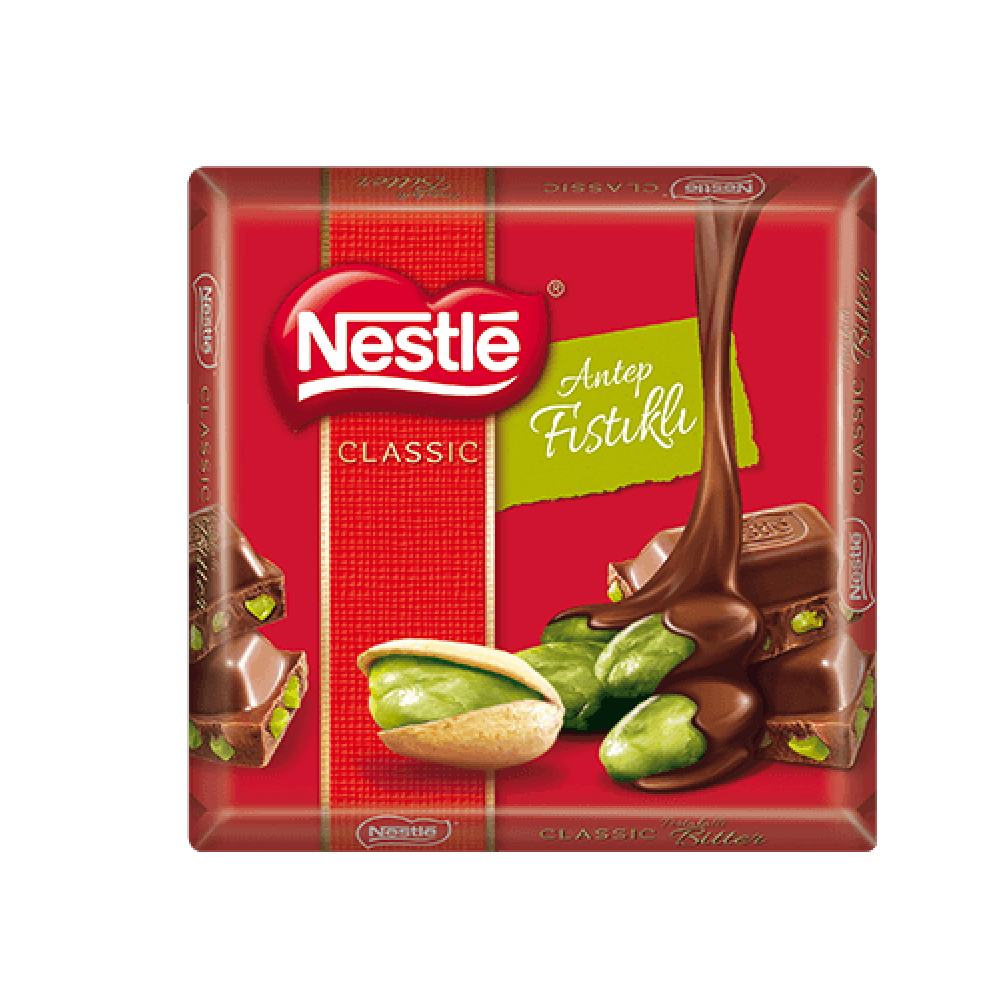 NESTLÉ CLASSIC Tam Fıstıklı Çikolata 24(6x80g)